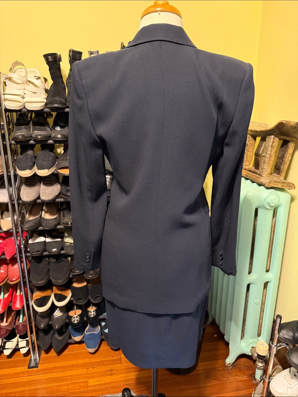 Giorgio Armani Navy Women's Skirt Suit - Picture 10 of 10